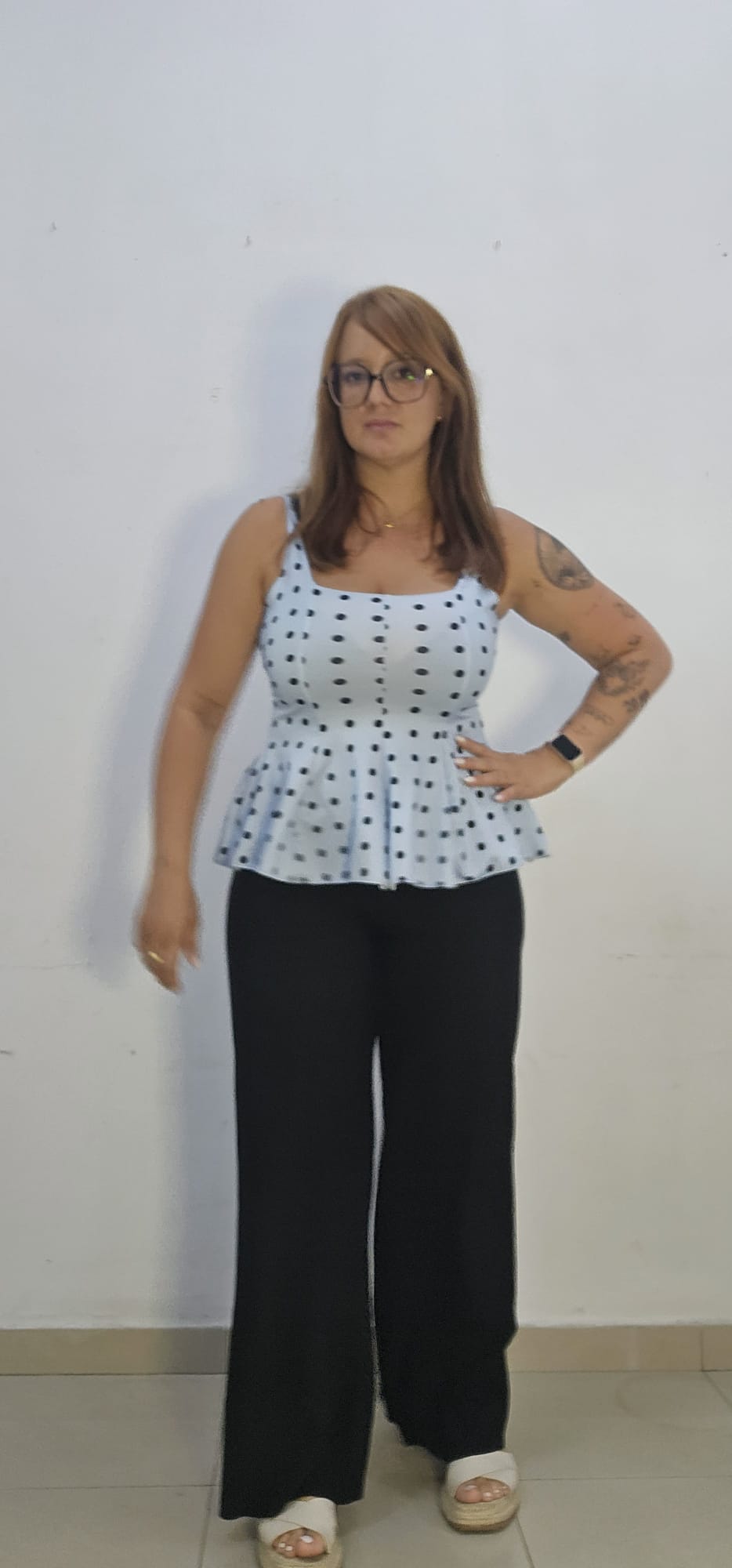 Blusa lunares