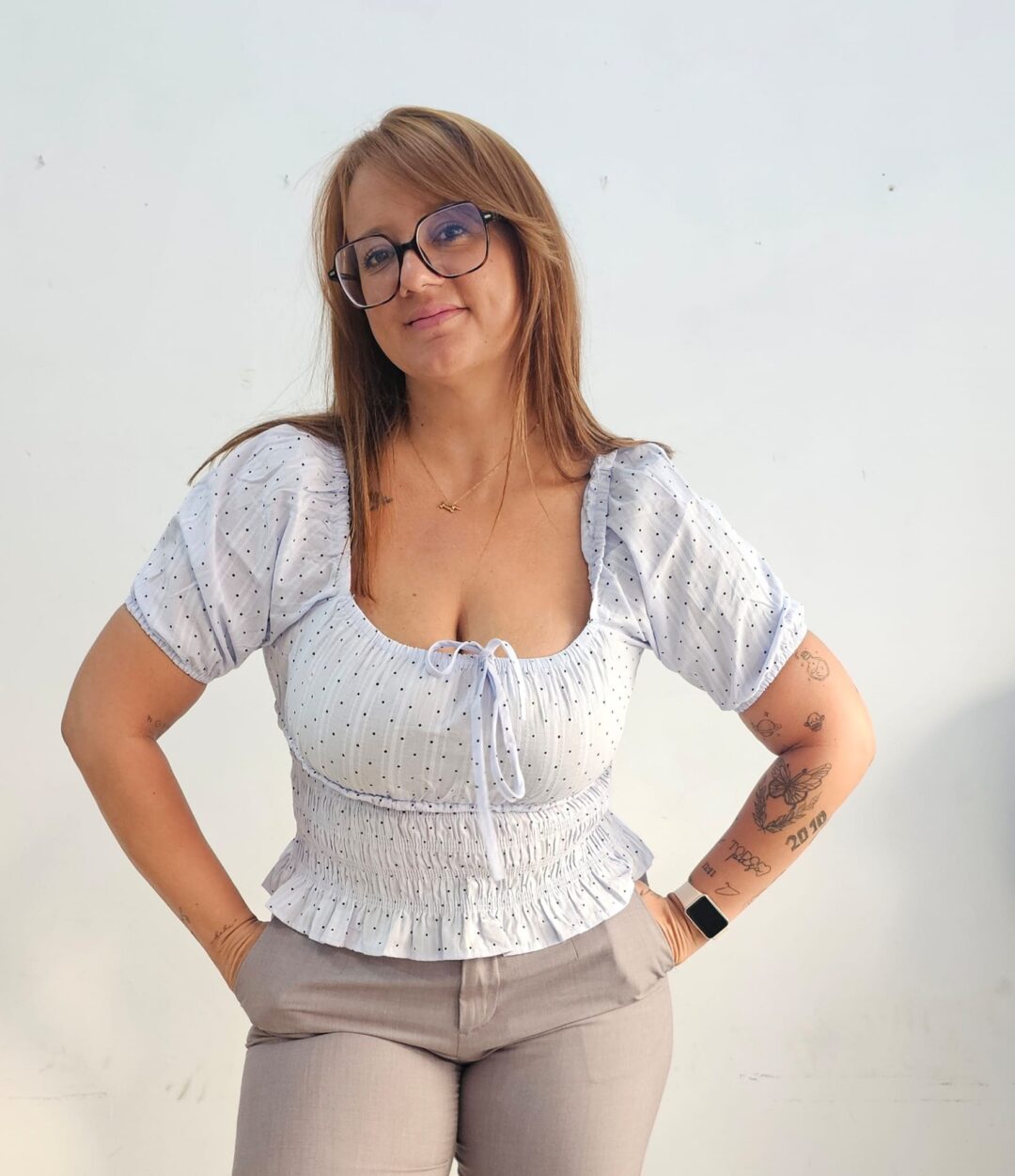 Blusa Lunares