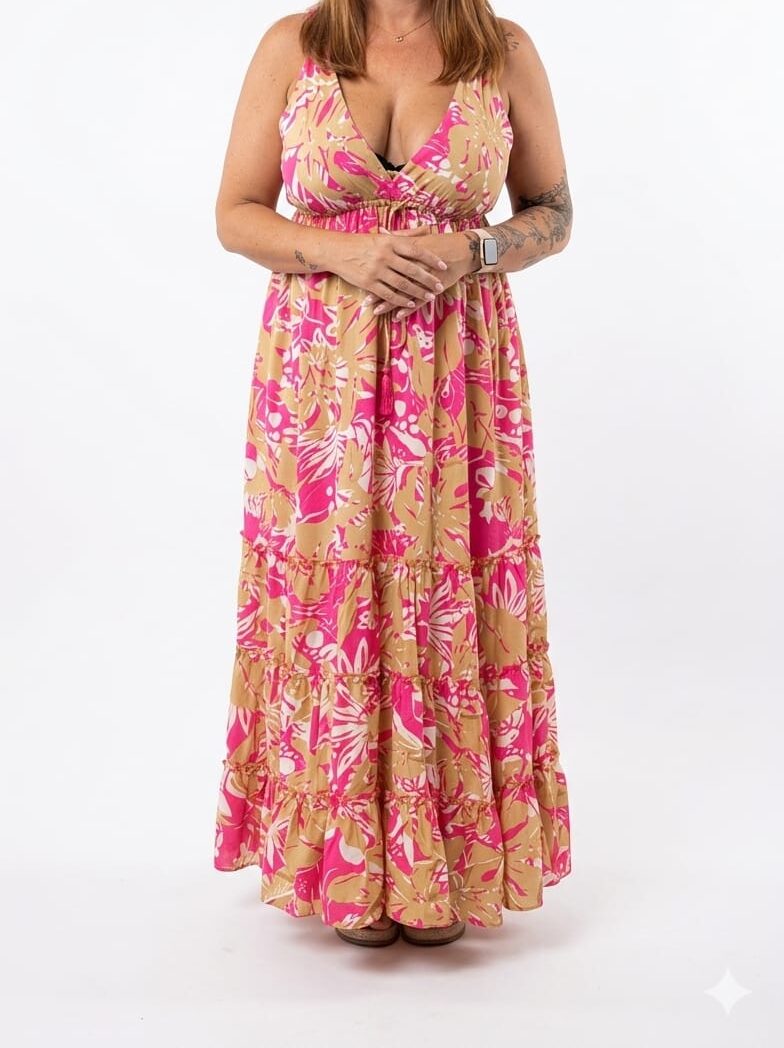 Vestido Maria rosa