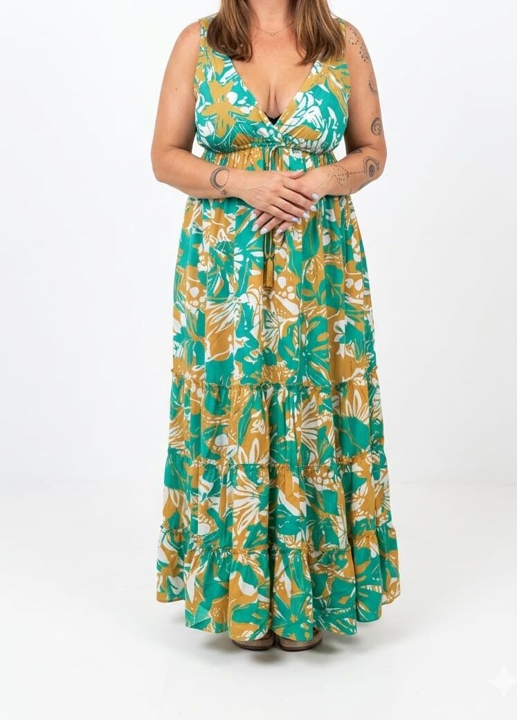 Vestido Maria verde