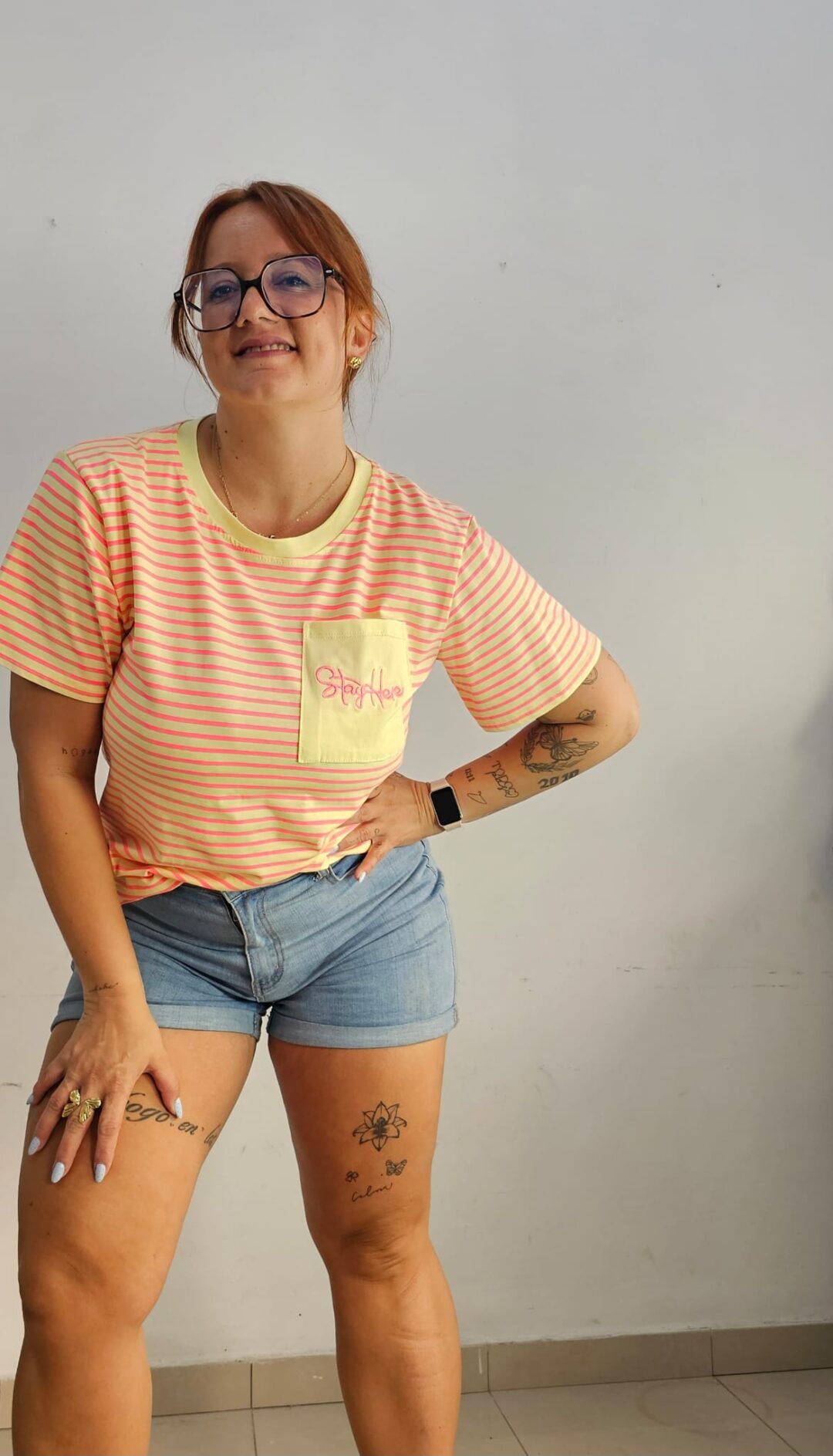 Cami fluor amarillo