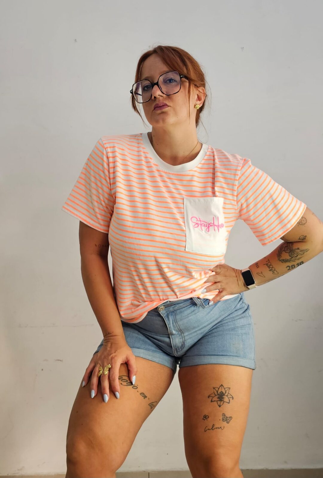 Cami Fluor Naranja
