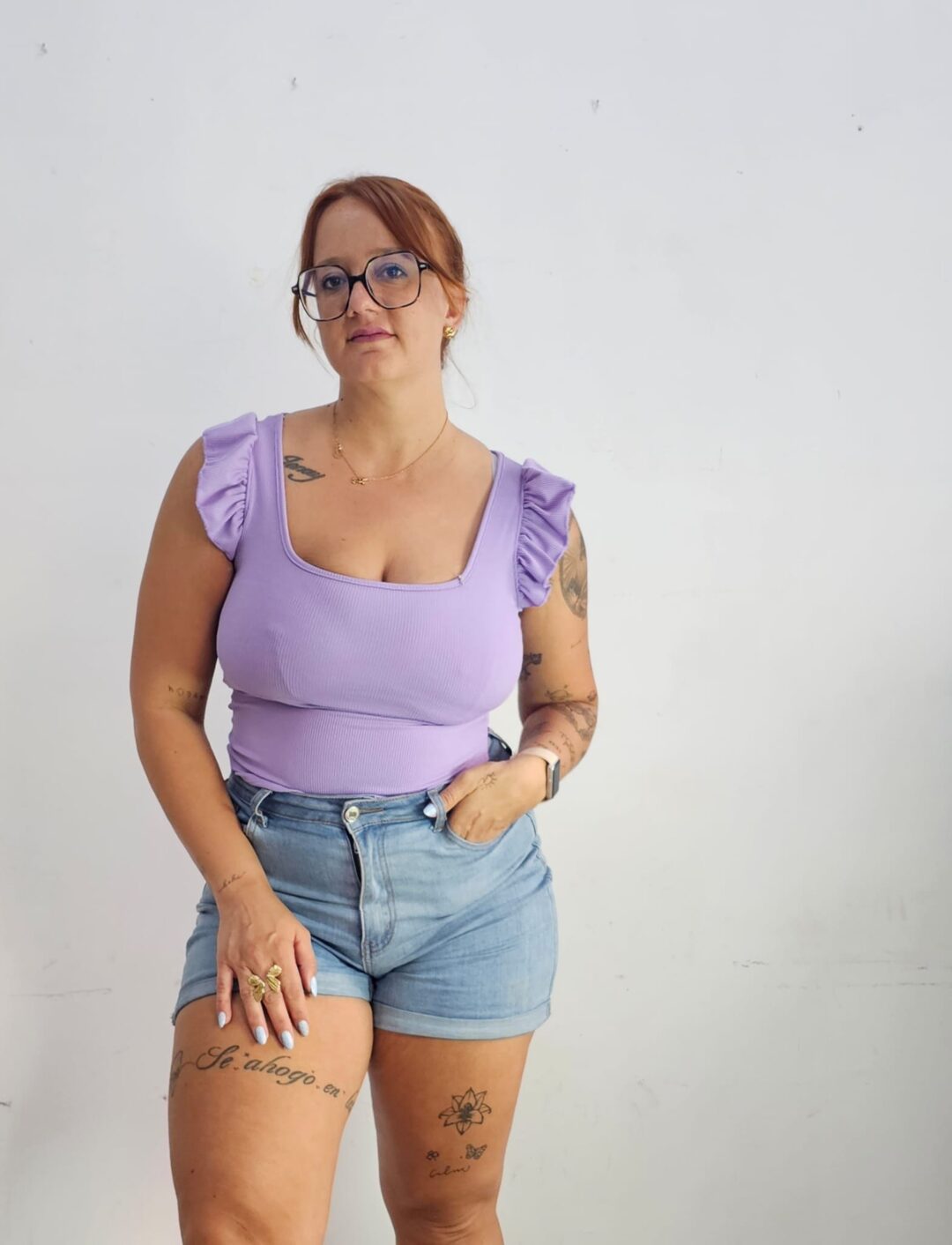 Blusa Airena lila