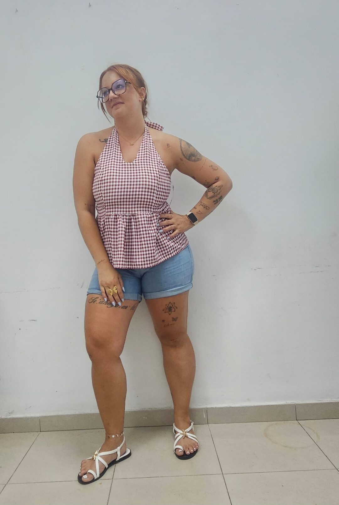 Blusa Bichi roja