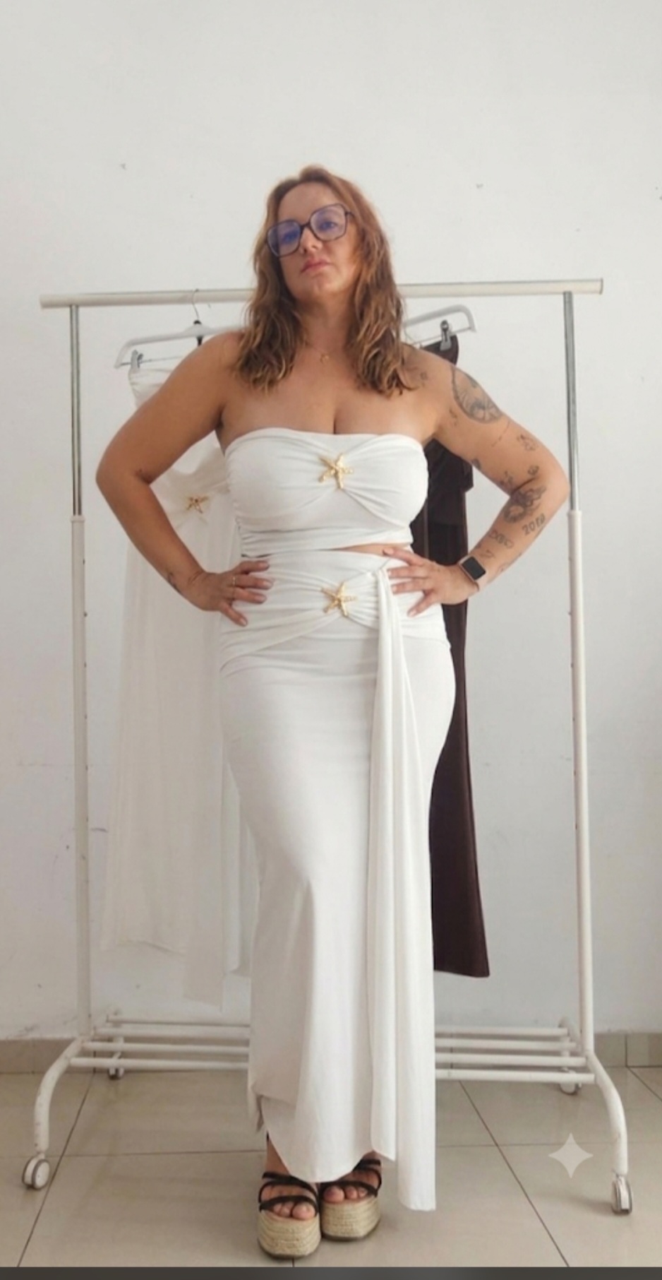 Conjunto estrella blanco