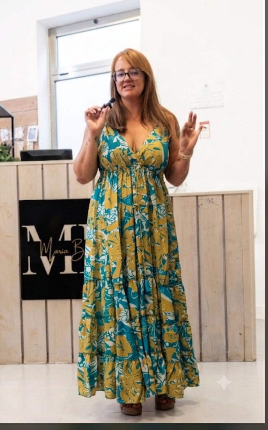 vestido ana verde