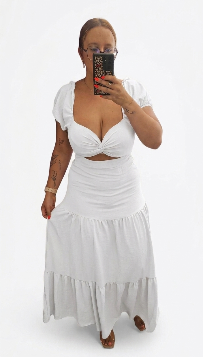 Vestido Granada blanco