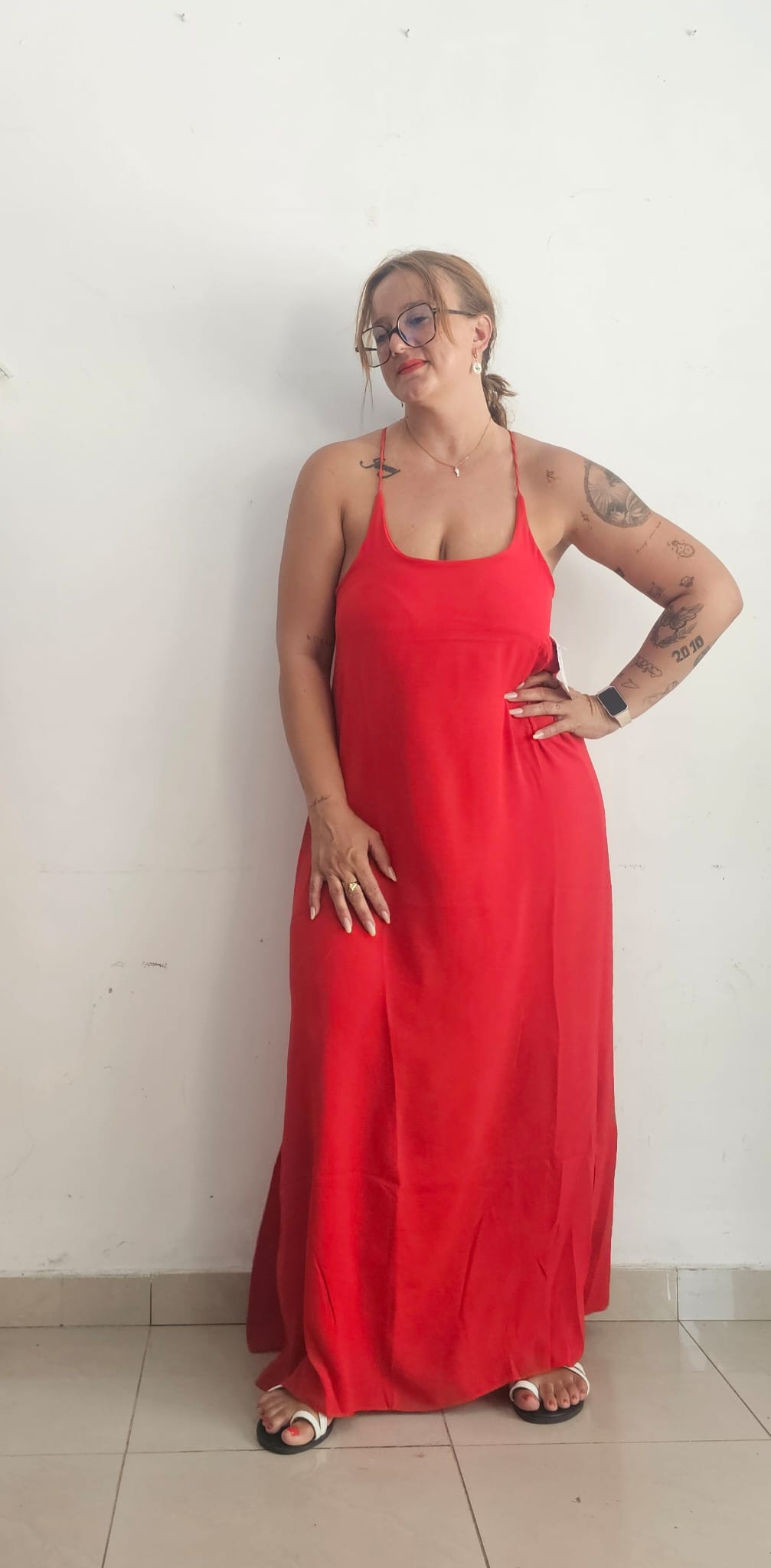 vESTIDO rojo