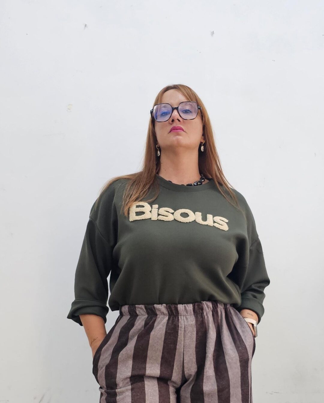 Sudadera biscuis verde